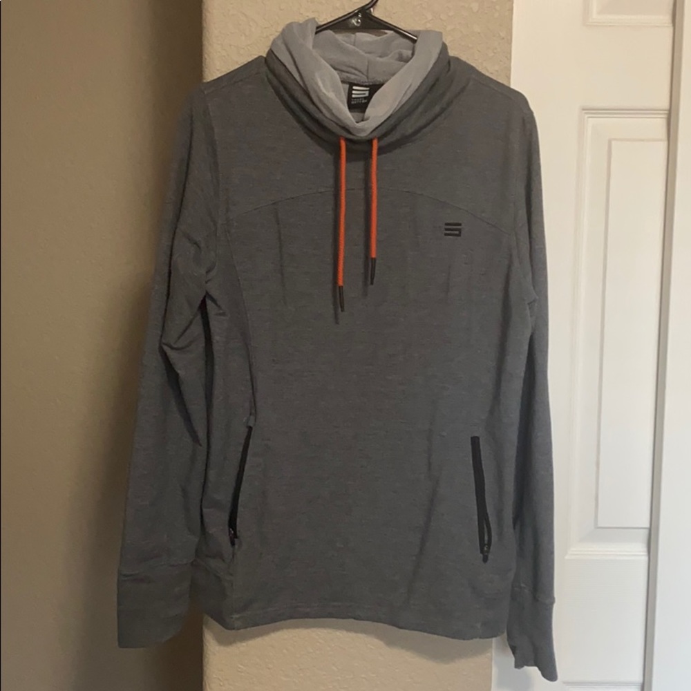 Three Sixty Six gray pullover